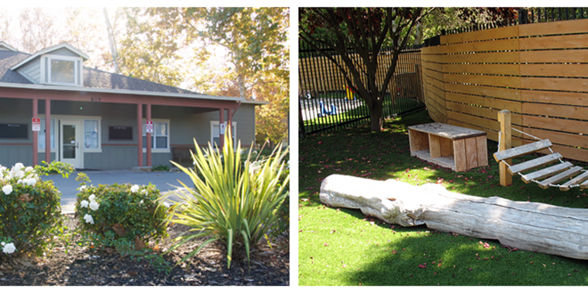 Outside of Stanford West Children's Center